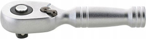 Grzechotka stalowa 1/4" 85mm 90zebow FORTIS
