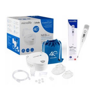 Inhalator Nebulizator Microlife Neb 210+termometr