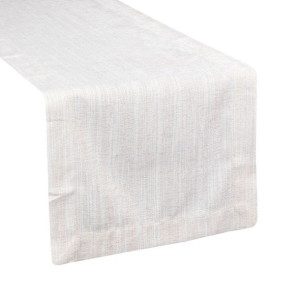 Nakładka zdobiona 40X140cm biała