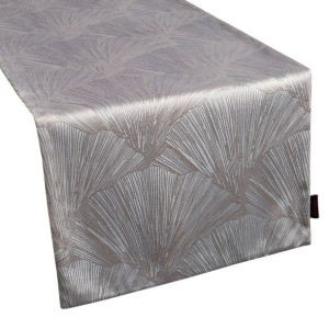 Bieżnik welwetowy kolekcja pierre cardin 40X140cm szary