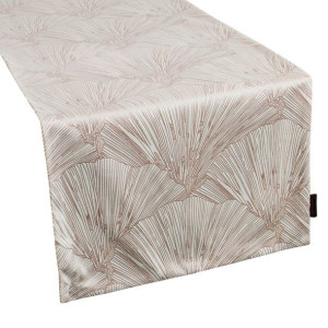 Bieżnik welwetowy kolekcja pierre cardin 40X140cm kremowy