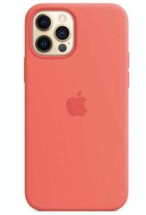 Silikonowe Etui Case APPLE iPhone 12 Pro Max Pink Citrus Magsafe