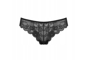 Triumph Majtki Tempting Lace Brazilian String 34, czarny