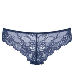 Triumph Majtki Tempting Lace Brazilian String 38, Blue Nights