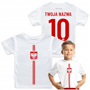 Koszulka Piłkarska Dla Dzieci z Imieniem