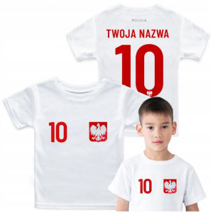 Koszulka Piłkarska Dla Dzieci z Imieniem