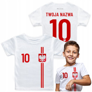 Koszulka Piłkarska Dla Dzieci z Imieniem