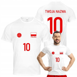 Polska Koszulka Siatkarska z Nadrukiem
