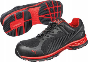 Buty Obuwie Robocze Fuse Motion 2.0 Red Low PUMA 643890 S1P HRO ESD - Rozmi