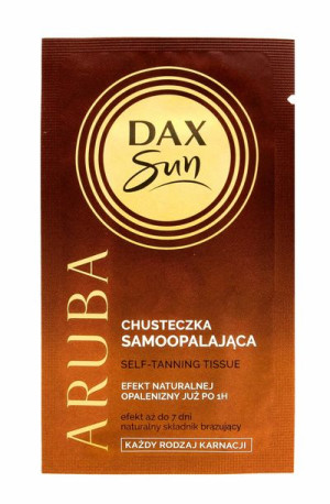 DAX Samoopalacz chusteczka ARUBA