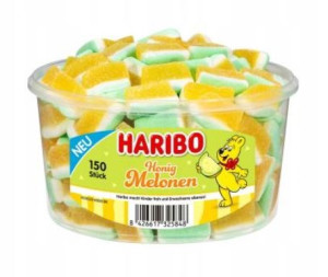 Haribo Żelki Arbuz Melon z miodem 150 szt.