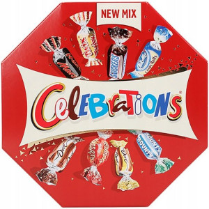 Celebrations Mix Cukierków Mars Snickers Twix