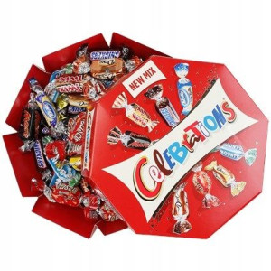 Celebrations Mix Cukierków Mars Snickers Twix