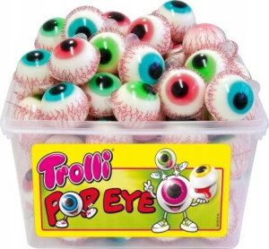 HALLOWEEN Żelki Trolli Oczy Pop Eye 10 szt.