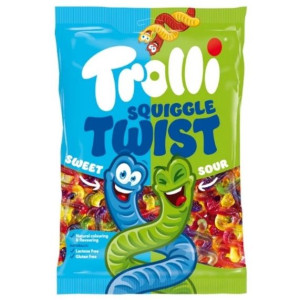 Żelki Trolli Squiggle Twist żelki dżdżownice 1kg