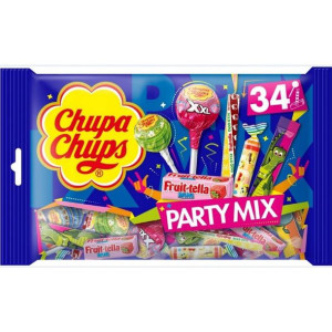 Chupa Chups Zestaw Party Mix 400g 34 sztuki