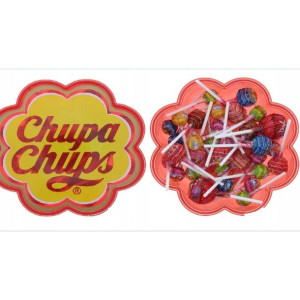 lizaki Chupa Chups Kwiatek Mix smaków 32 szt 298g  Kwiat