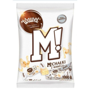 Cukierki Michałki z wawelu białe WAWEL 1 kg
