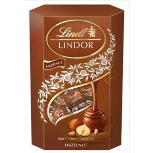 Lindt LINDOR HAZELNUT Orzech Laskowy CORNET 200g
