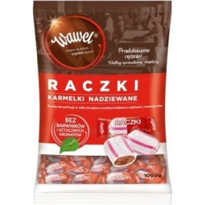 Wawel Raczki Cukierki Karmelki Raczki 1kg