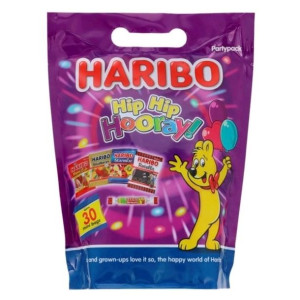 Żelki Haribo Hip Hop Hip Hooray Hura 30 szt żelki 484g