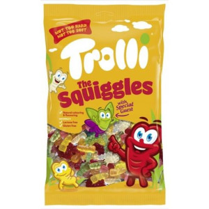 Żelki Trolli Squiggles żelki poczwarki i motyle 1kg
