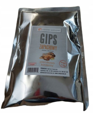 Ramy Czasu Zapachowy Gips Śnieżnobiały do Odlewów 3D 1kg 2175 Piernikowy