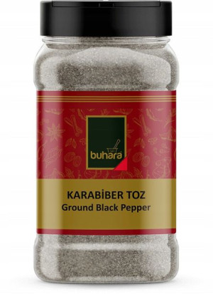 Czarny pieprz mielony 165g Buhara