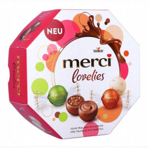 Praliny Czekoladki MERCI Lovelies Classic 185g