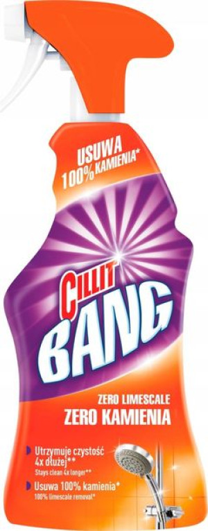 Cillit Bang Zero Kamienia Odkamieniacz Spray 750ml