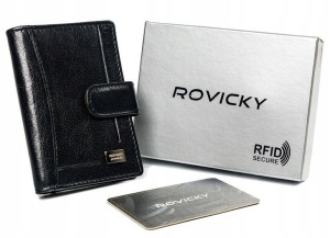 Eleganckie, skórzane etui na karty i dokumenty Lum