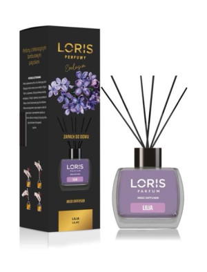 LORIS Zapach do domu  LILIA  - Patyczki- 120 ml