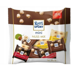 Ritter Sport Mini Nuss Mix 233g z orzechami z Niemiec