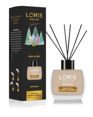 LORIS HIACYNT & DRZEWO CEDROWE Świąteczny Zapach-120ml