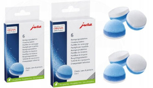 2 X Tabletki Czyszczące Ekspres Jura 3w1 6szt