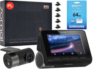 Kamera samochodowa 70mai A800S 4K +WSTECZNA ZESTAW