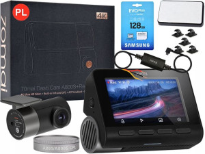 Kamera 70mai A800S+ RC06 + CPL+ karta 128GB + UP02