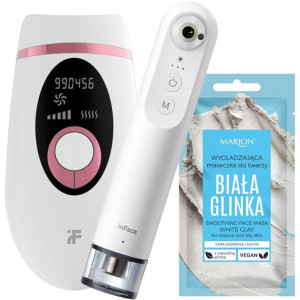inFace Depilator Laserowy IPL + Odkurzacz Zestaw