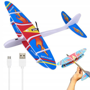 Samolot Styropianowy Latający Piankowy Usb Silnik
