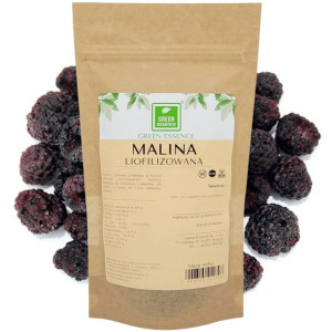 Malina czarna liofilizowana cała 20 g - owoce liofilizowane Maliny czarnej