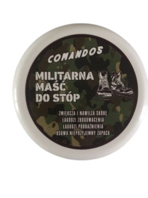 COMANDOS Militarna Maść do STÓP - 100 ml