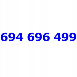 694 696 499 T-mobile Złoty Numer Telefonu Tmobile