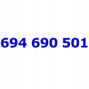 694 690 501 T-mobile Złoty Numer Telefonu Tmobile