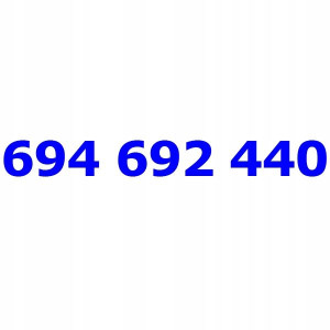 694 692 440 T-mobile Złoty Numer Telefonu Tmobile