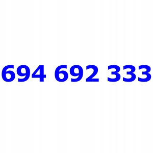 694 692 333 T-mobile Złoty Numer Telefonu Tmobile