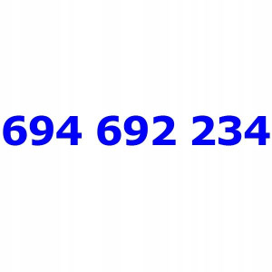 694 692 234 T-mobile Złoty Numer Telefonu Tmobile