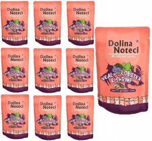 DOLINA NOTECI SUPERFOOD Cielęcina Homar 10x85g