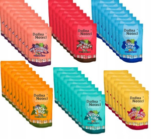 DOLINA NOTECI SUPERFOOD dla kota MIX SMAKÓW 50x85g
