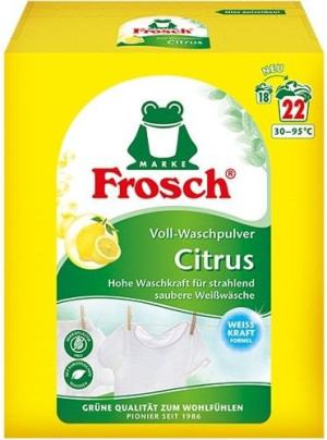 Frosch White Citrus proszek do prania 22 prania 1,4kg