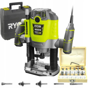 Ryobi Rrt1600-k Frezarka Górnowrzecionowa + Frezy